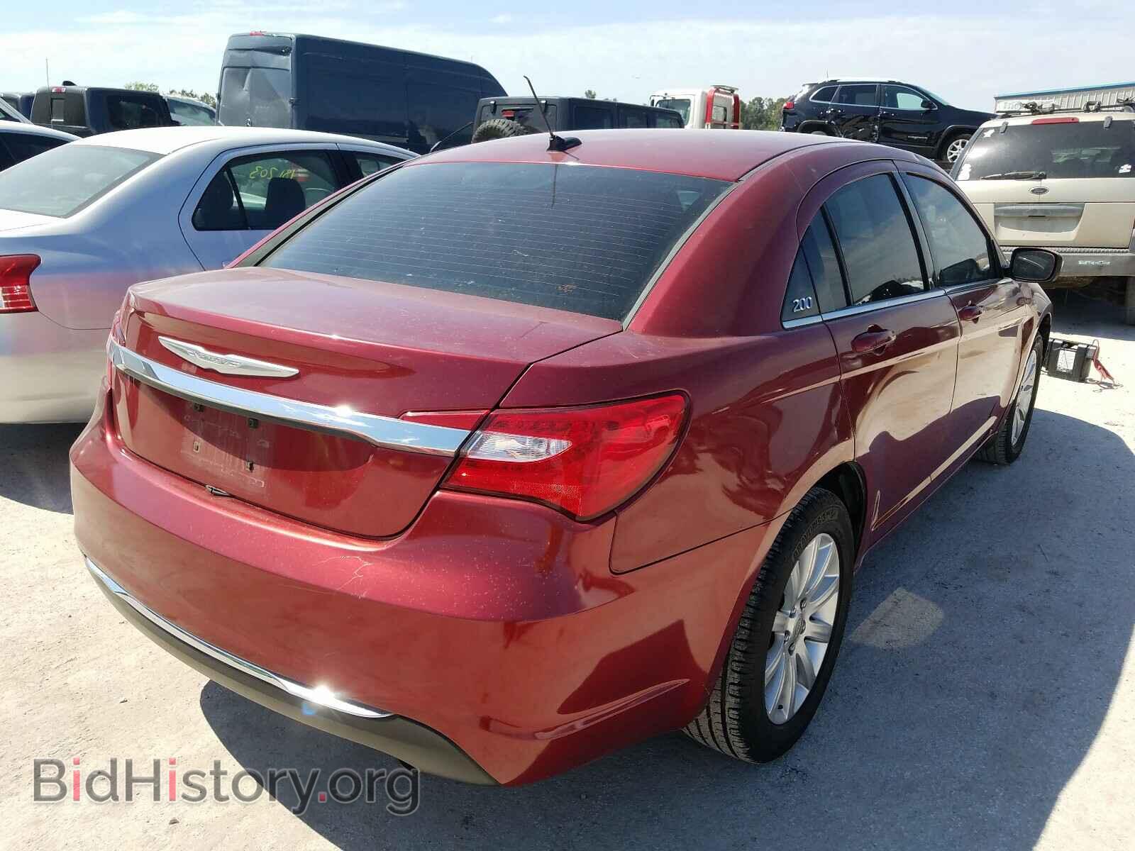2013 CHRYSLER 200 - VIN: 1C3CCBBB0DN574366 - Фото 4