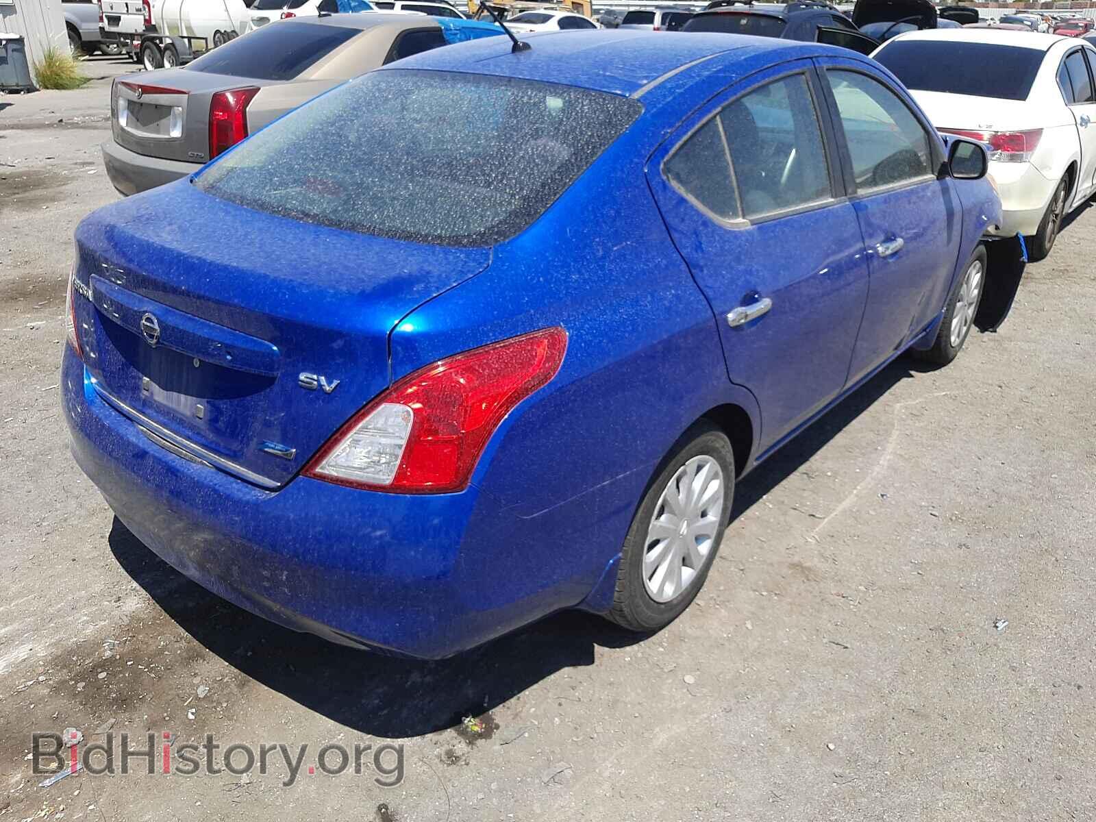 2012 NISSAN VERSA - VIN: 3N1CN7APXCL931408 - Фото 4