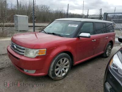 2010 Ford FLEX Limited, red — VIN 2FMHK6DC6ABB10065, Copart