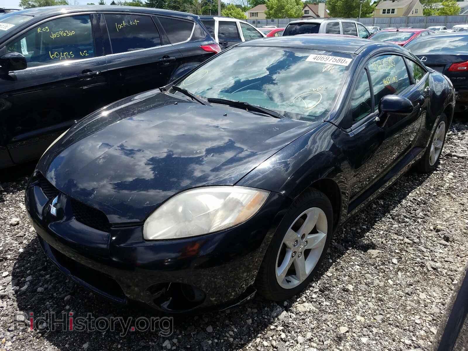 2007 MITSUBISHI ECLIPSE - VIN: 4A3AK24F37E051950 - Фото 2