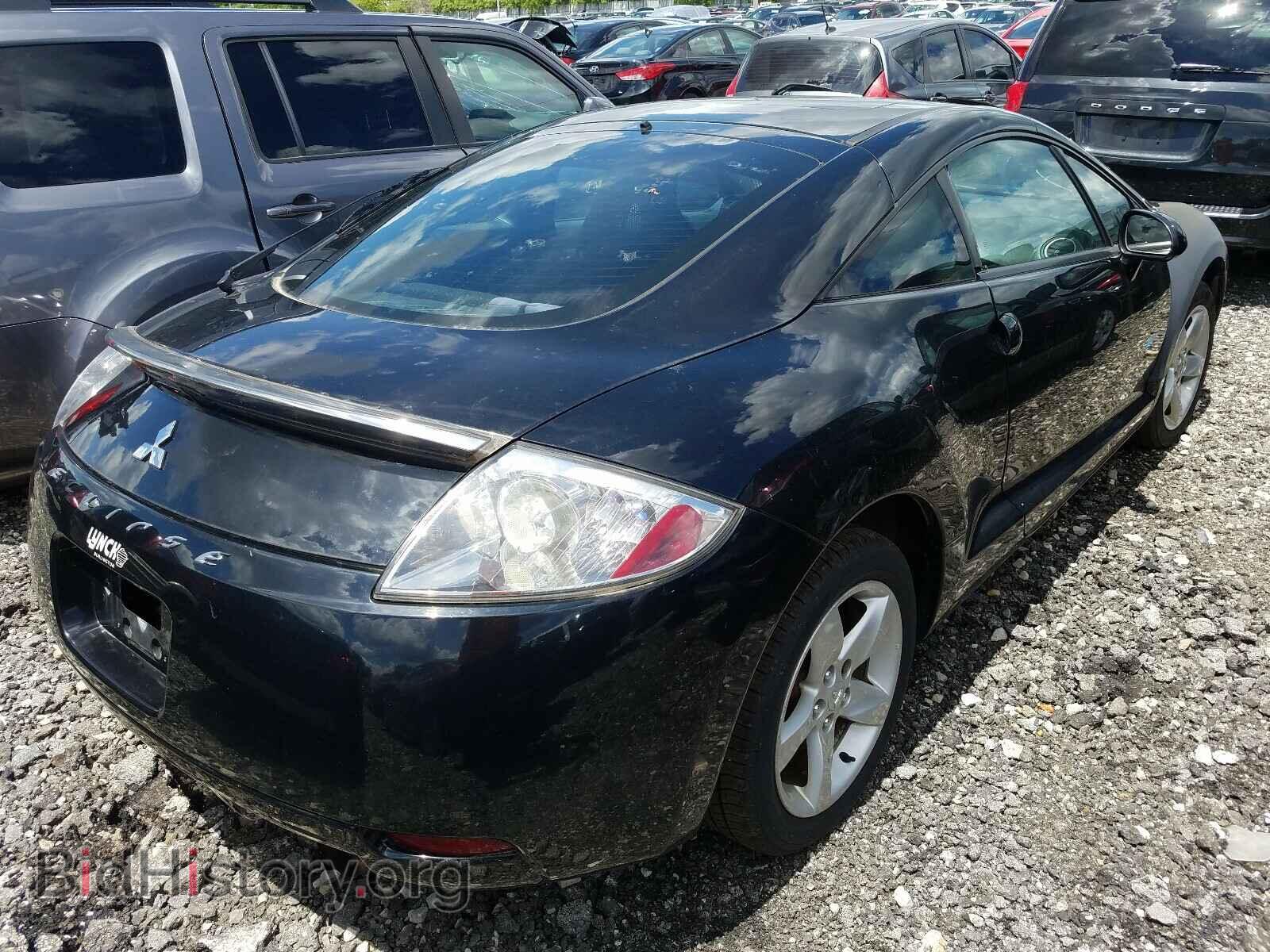 2007 MITSUBISHI ECLIPSE - VIN: 4A3AK24F37E051950 - Фото 4