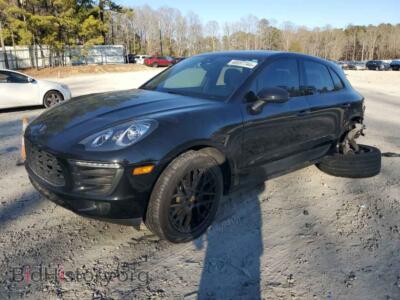 2017 Porsche MACAN, black — VIN WP1AA2A5XHLB07640, Copart