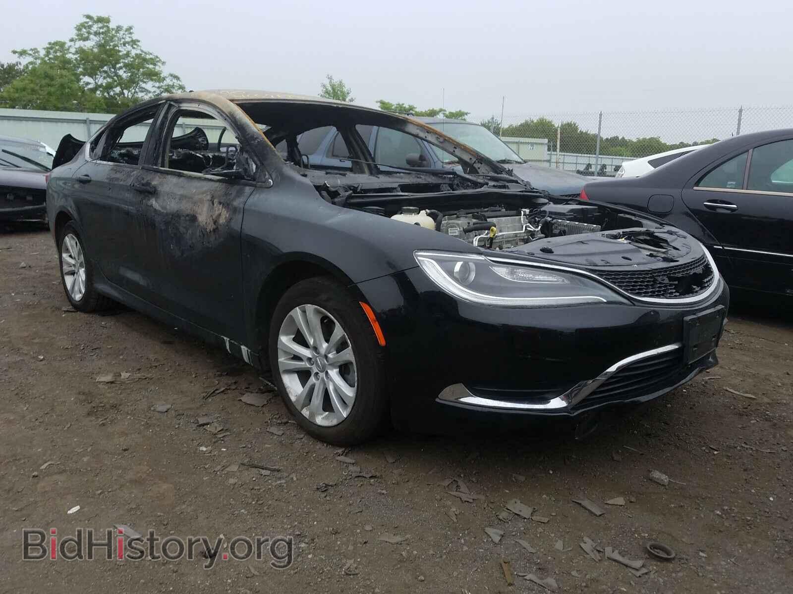 Фотография 1C3CCCAB9GN170154 - CHRYSLER 200 2016