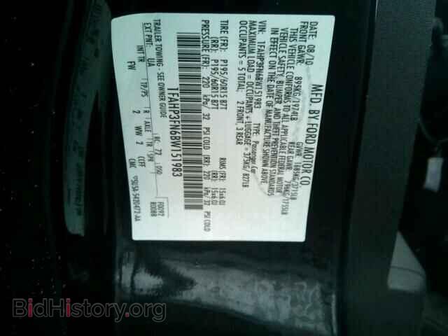 2011 FORD FOCUS - VIN: 1FAHP3FN6BW151983 - Фото 10