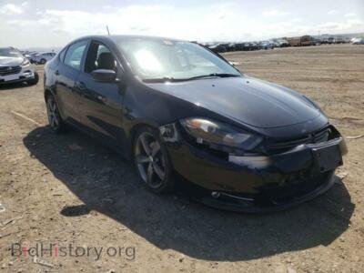 2015 Dodge DART Dart GT, черный — VIN 1C3CDFEB7FD301000, Copart