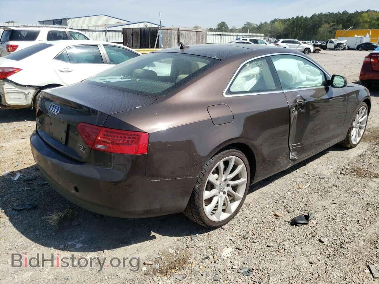 2013 AUDI A5 - VIN: WAULFAFR7DA079414 - Фото 4