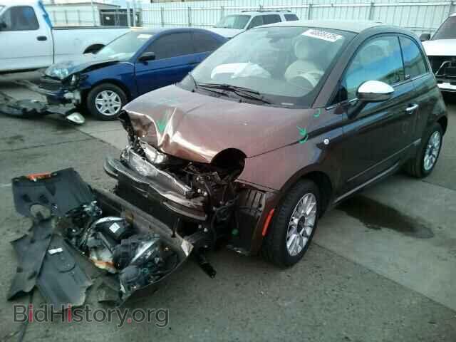 2012 FIAT 500 - VIN: 3C3CFFER5CT140482 - Фото 2