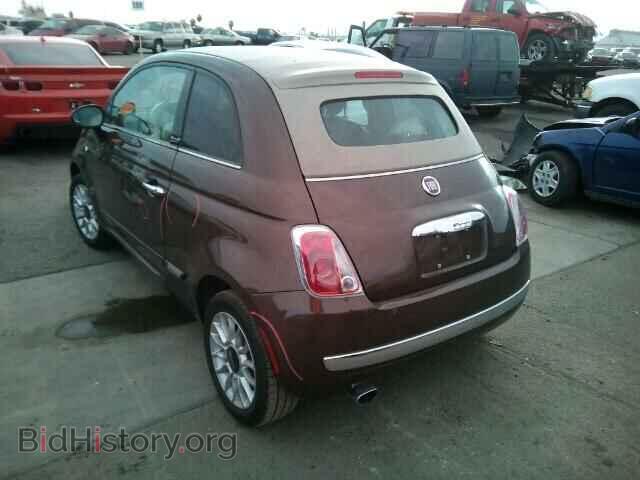 2012 FIAT 500 - VIN: 3C3CFFER5CT140482 - Фото 3