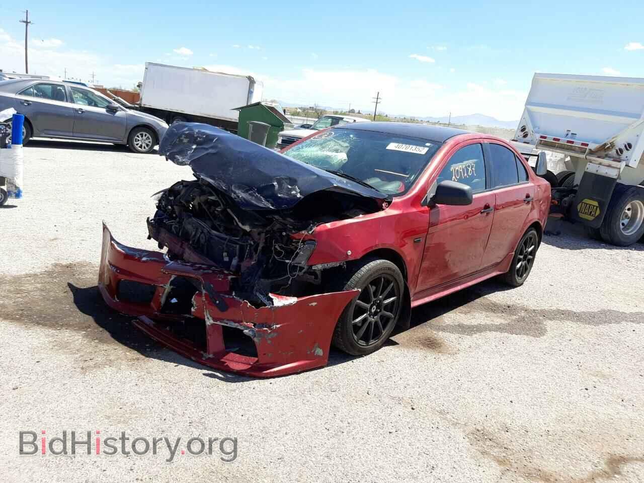2008 MITSUBISHI LANCER - VIN: JA3AU16U88U012246 - Фото 2