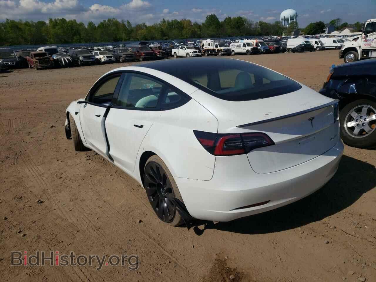2022 TESLA MODEL 3 - VIN: 5YJ3E1EC8NF105708 - Фото 3