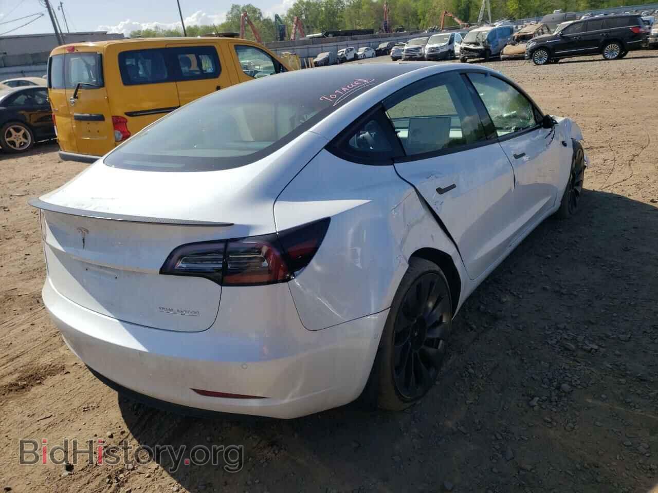 2022 TESLA MODEL 3 - VIN: 5YJ3E1EC8NF105708 - Фото 4