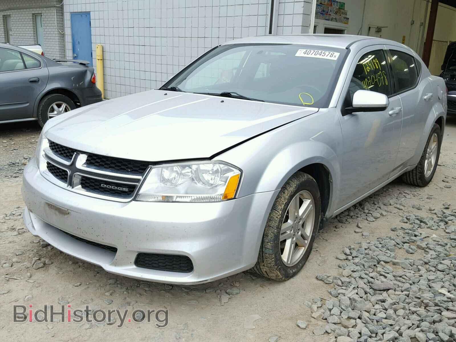 2012 DODGE AVENGER - VIN: 1C3CDZCB7CN103544 - Фото 2