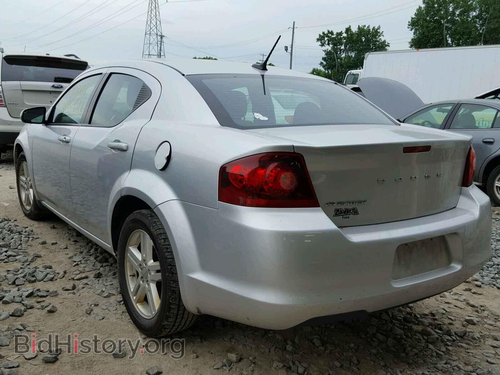 2012 DODGE AVENGER - VIN: 1C3CDZCB7CN103544 - Фото 3
