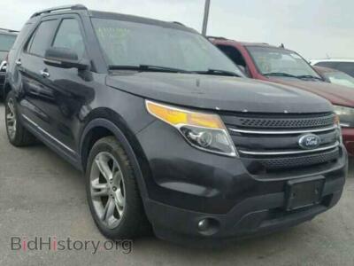 2013 Ford EXPLORER, черный — VIN 1FM5K7F80DGA14463, Copart