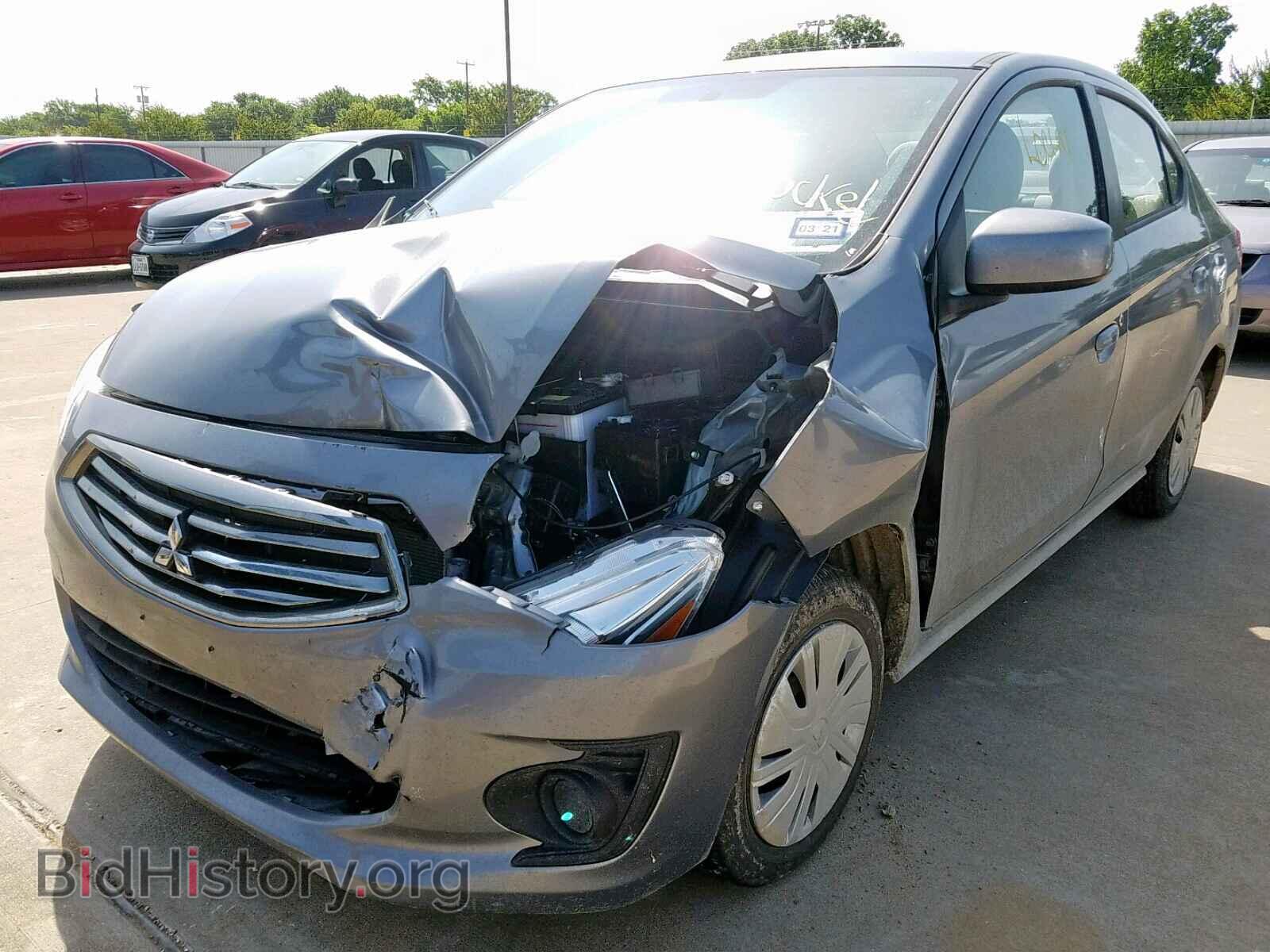 2019 MITSUBISHI MIRAGE G4 - VIN: ML32F3FJ6KHF05608 - Фото 2