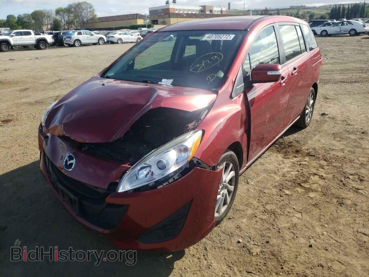 2014 MAZDA 5 - VIN: JM1CW2BL9E0168354 - Фото 2
