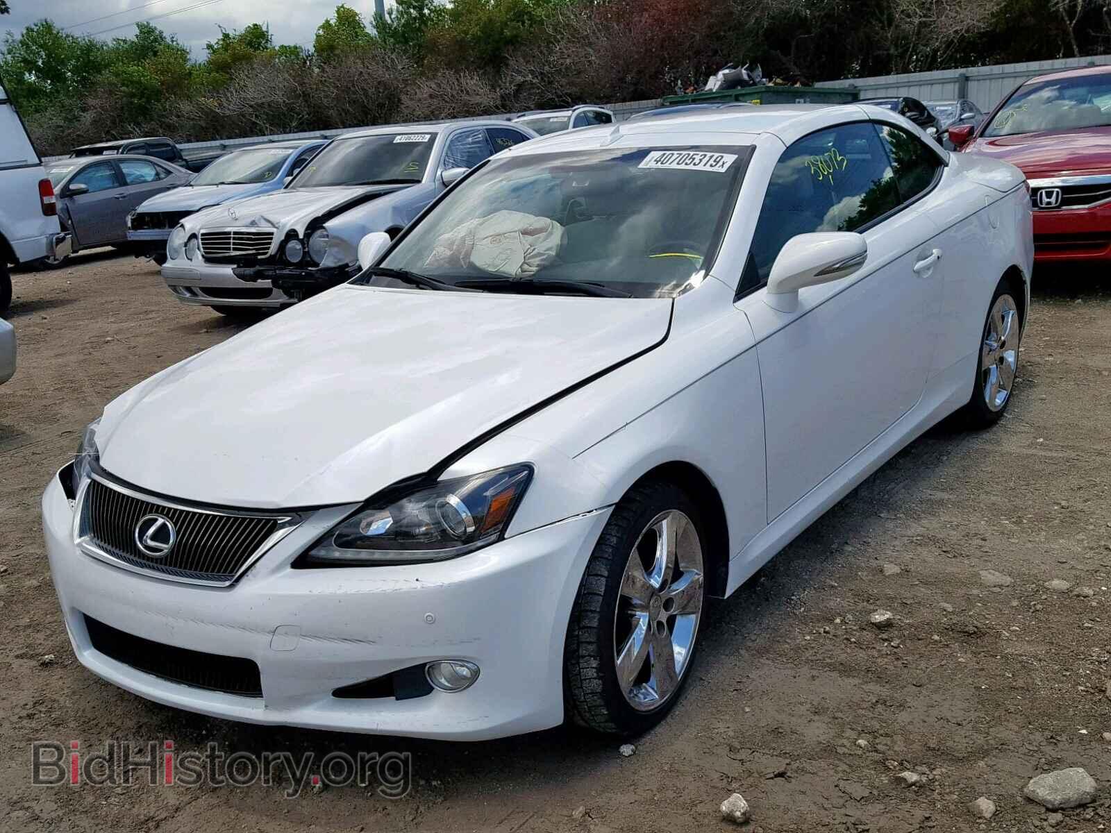 2011 LEXUS IS 250 - VIN: JTHFF2C27B2514872 - Фото 2