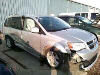 2011 Dodge CARAVAN Grand Crew, серебристый — VIN 2D4RN5DG5BR772163, Copart