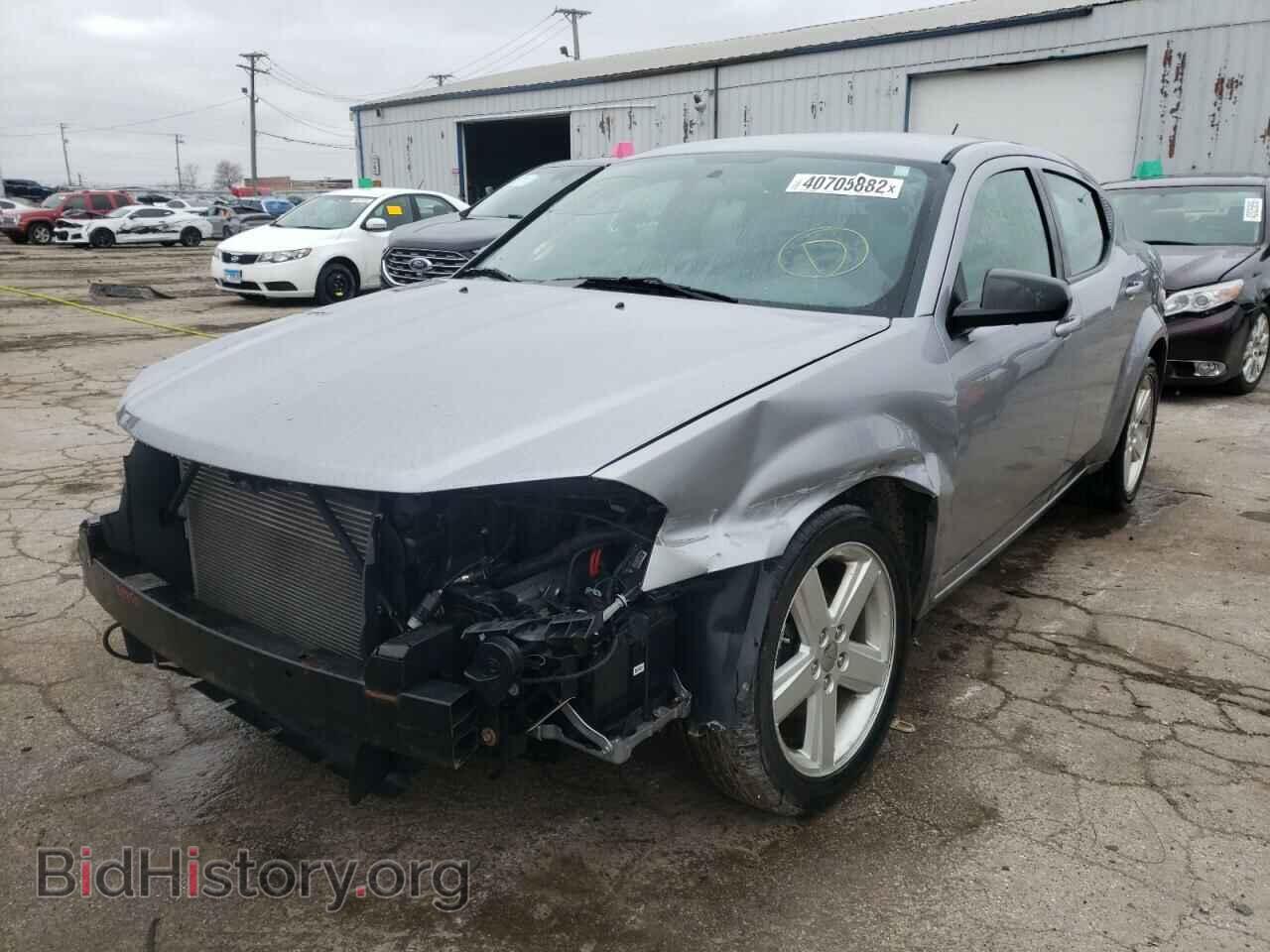 2013 DODGE AVENGER - VIN: 1C3CDZAB7DN564747 - Фото 2