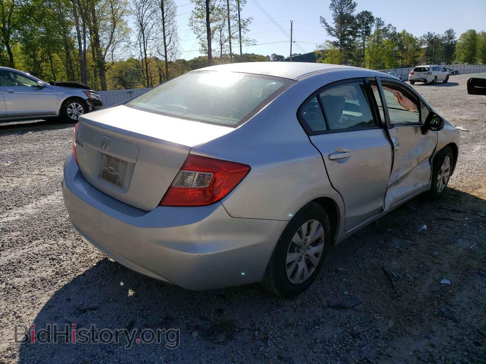 2012 HONDA CIVIC - VIN: 2HGFB2F55CH335162 - Фото 4