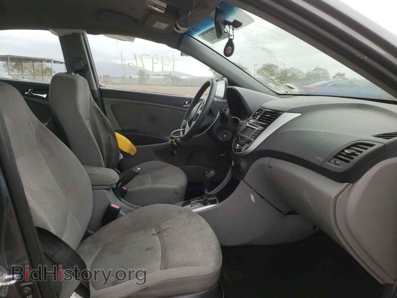 2012 HYUNDAI ACCENT - VIN: KMHCU4AE2CU238217 - Фото 5