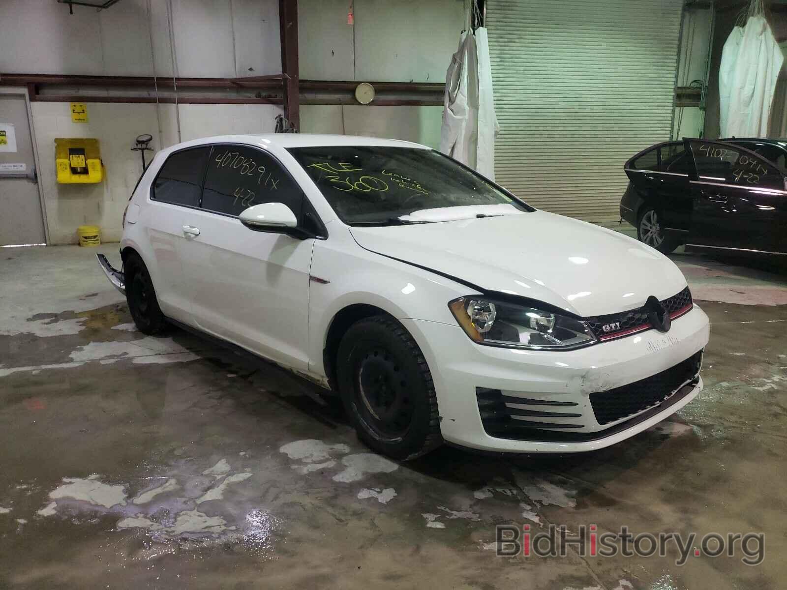 Photo 3VWYT7AU6GM039393 - VOLKSWAGEN GTI 2016