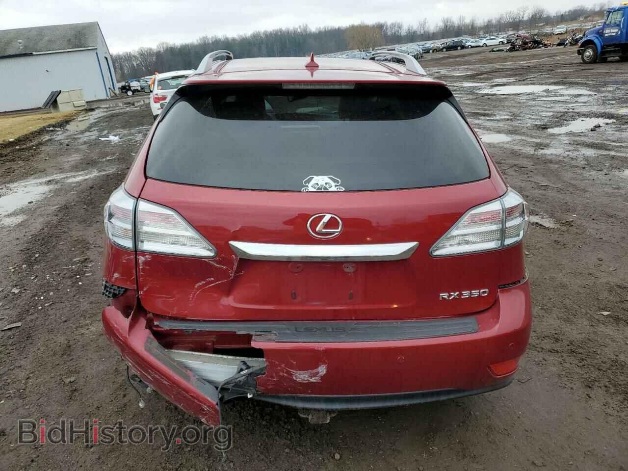 2011 LEXUS RX350 - VIN: 2T2BK1BA1BC091685 - Фото 6