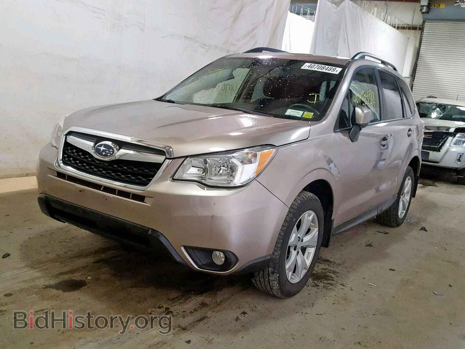 2014 SUBARU FORESTER - VIN: JF2SJAEC2EH421761 - Фото 2