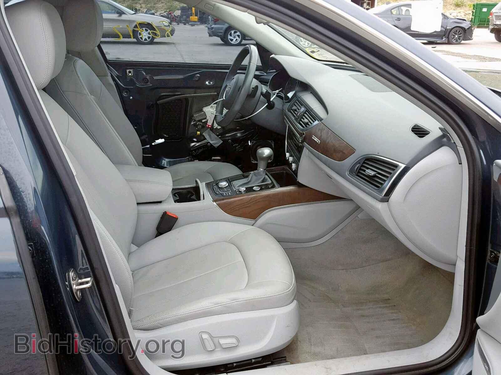 2013 AUDI A6 - VIN: WAUGGAFC2DN040250 - Фото 5