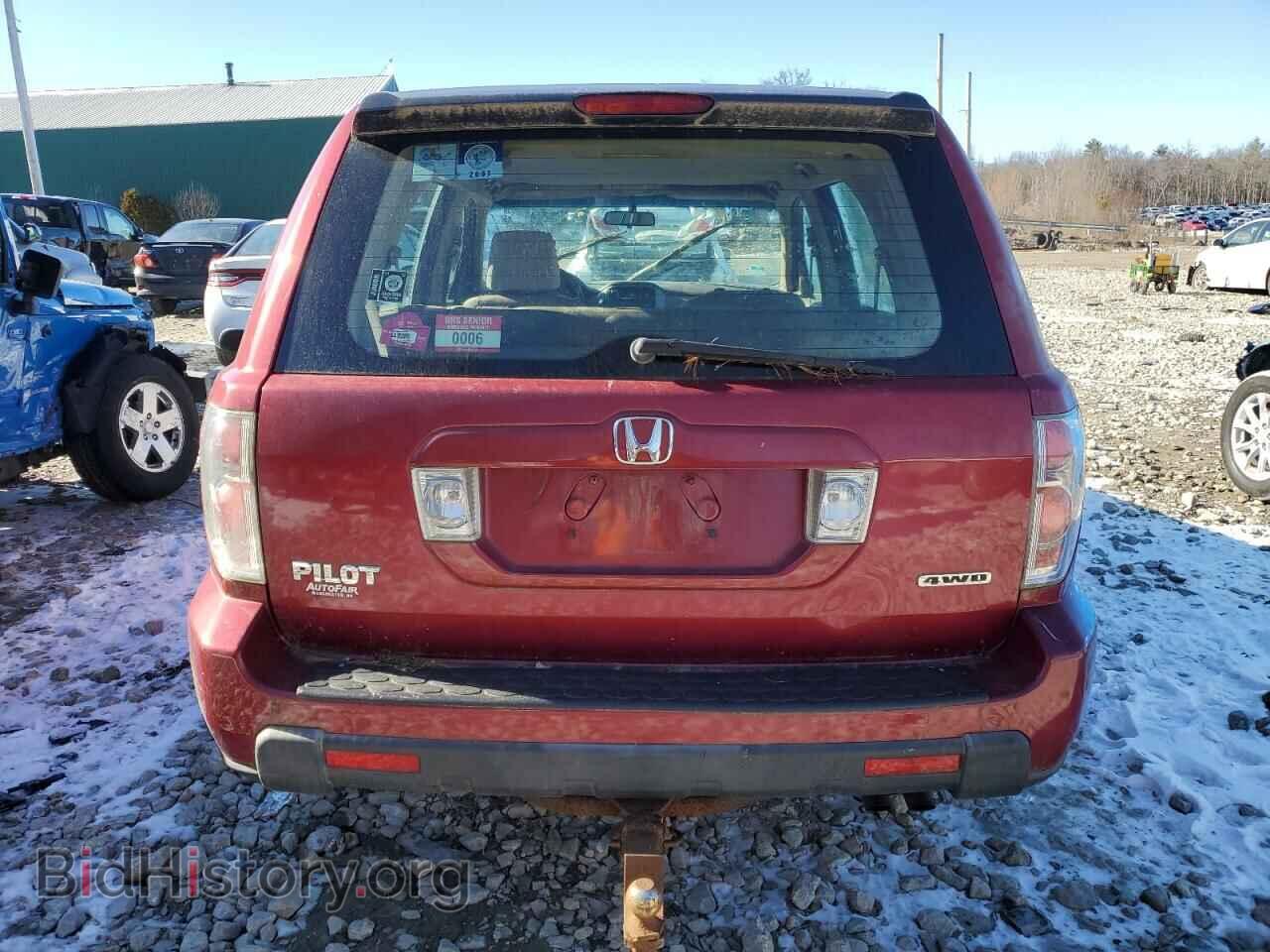 2006 HONDA PILOT - VIN: 5FNYF18186B023184 - Фото 6