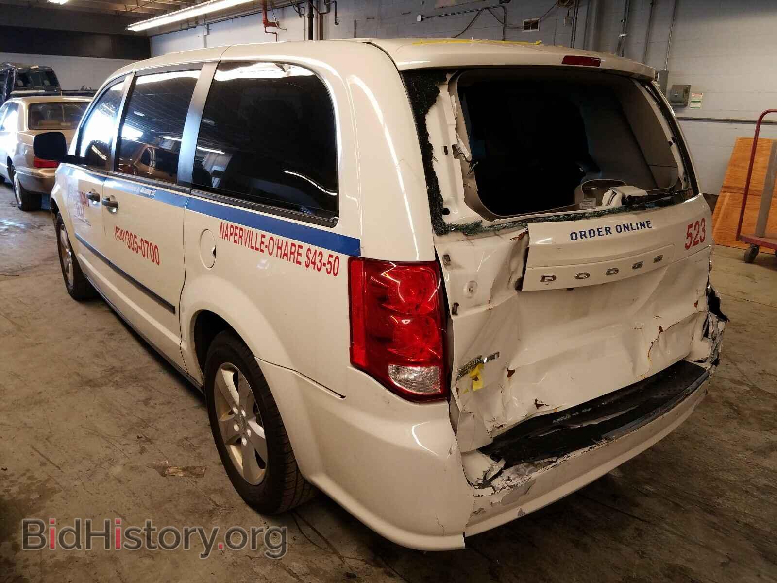 2013 DODGE CARAVAN - VIN: 2C4RDGBG1DR506642 - Фото 3