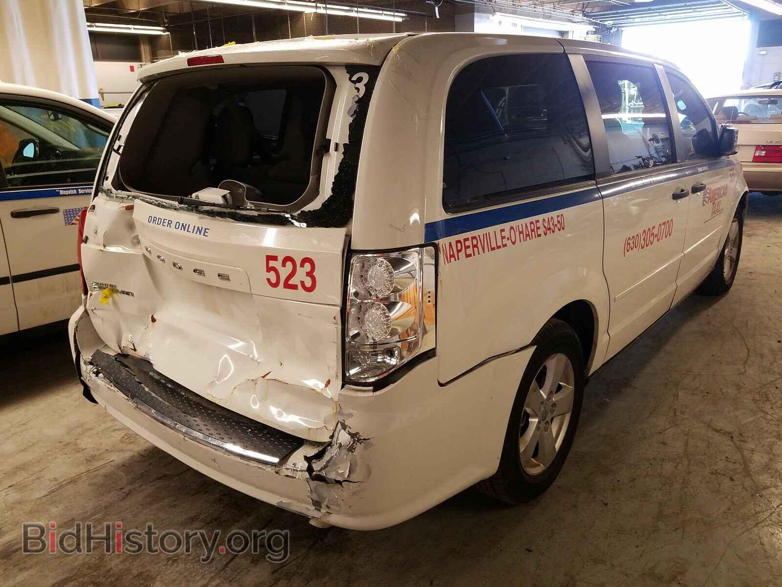 2013 DODGE CARAVAN - VIN: 2C4RDGBG1DR506642 - Фото 4
