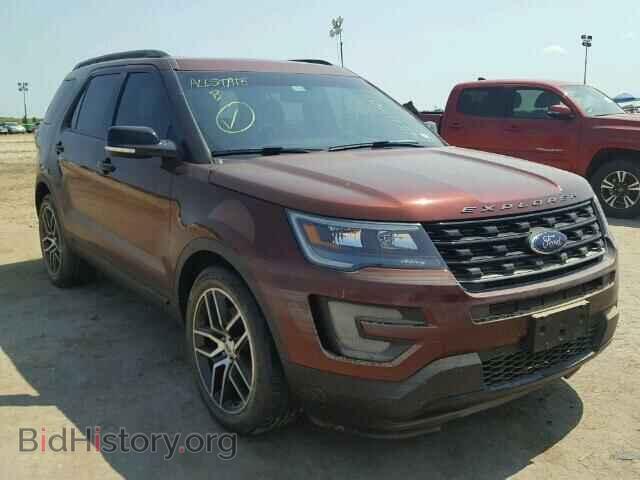 Photo 1FM5K8GT7GGB61361 - FORD EXPLORER 2016