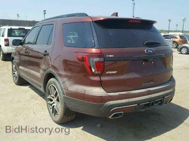 2016 FORD EXPLORER - VIN: 1FM5K8GT7GGB61361 - Фото 3