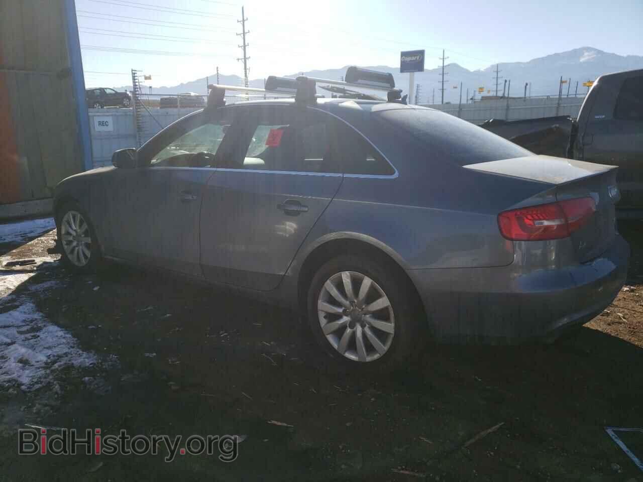 2013 AUDI A4 - VIN: WAUBFAFLXDN050280 - Фото 2