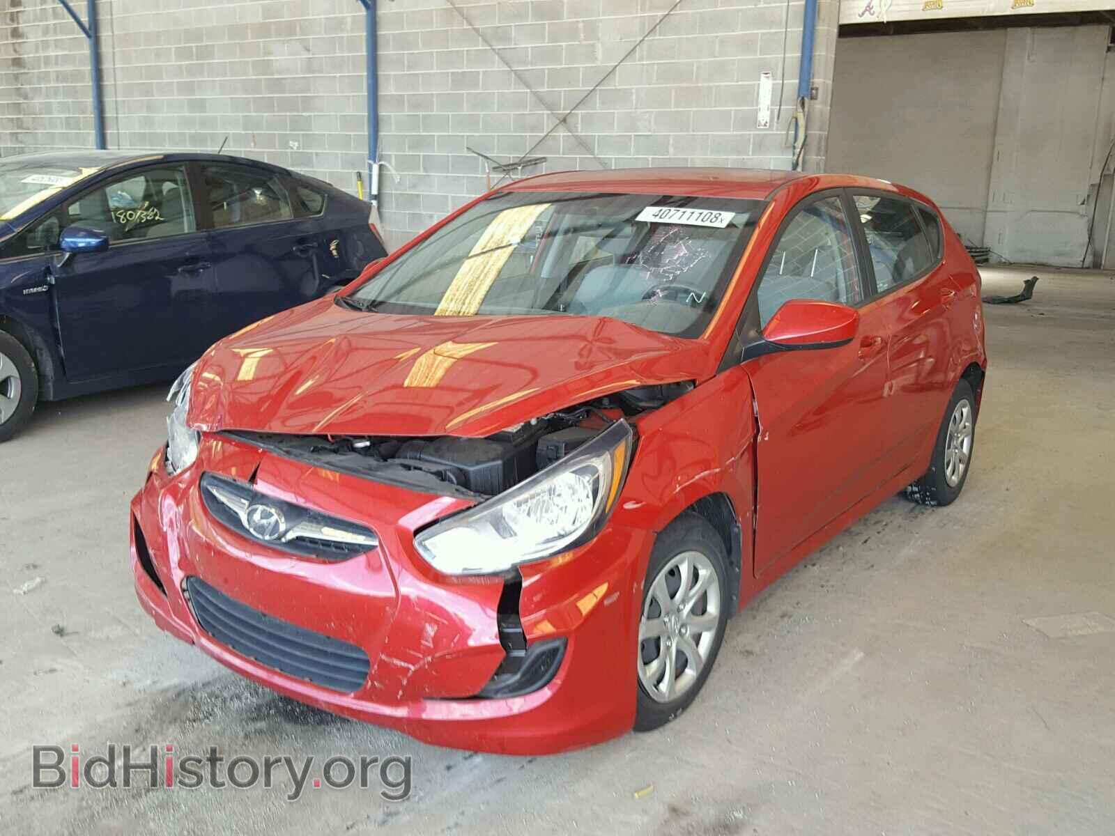 2013 HYUNDAI ACCENT - VIN: KMHCT5AE7DU139838 - Фото 2