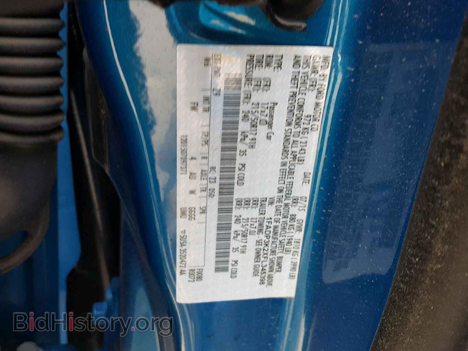 2015 FORD FOCUS - VIN: 1FADP3K2XFL345398 - Фото 10