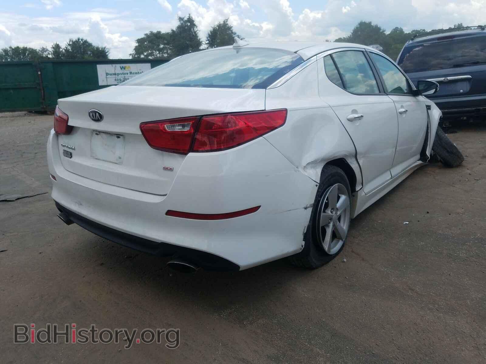 2015 KIA OPTIMA - VIN: KNAGM4A75F5639375 - Photo 4