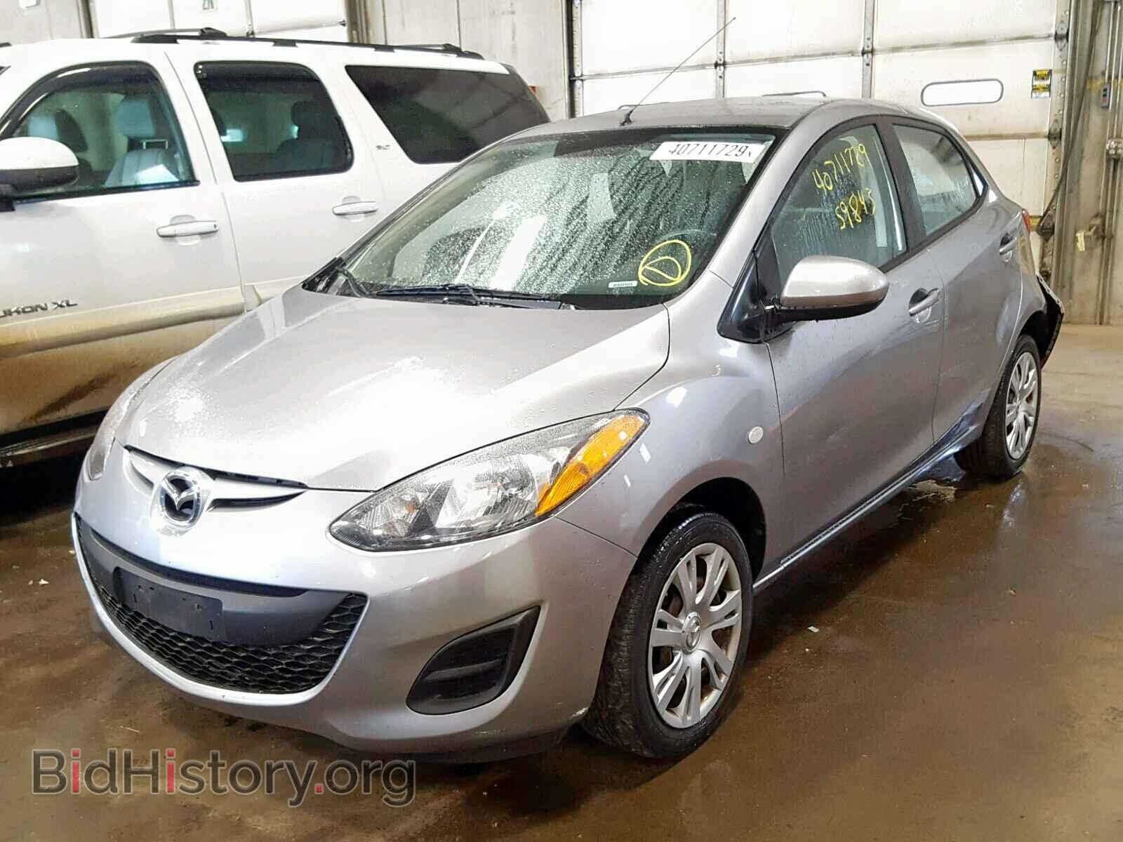 2014 MAZDA 2 - VIN: JM1DE1KY4E0181915 - Фото 2