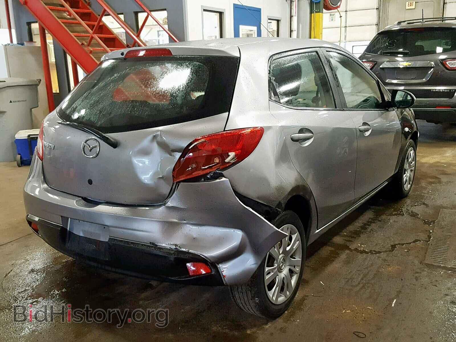 2014 MAZDA 2 - VIN: JM1DE1KY4E0181915 - Фото 4