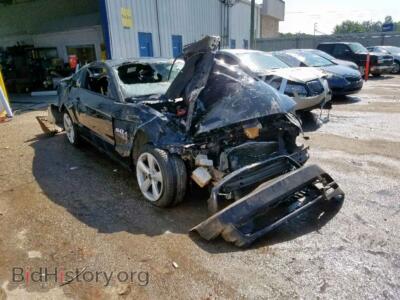 2014 Ford MUSTANG GT, черный — VIN 1ZVBP8CF8E5324677, Copart