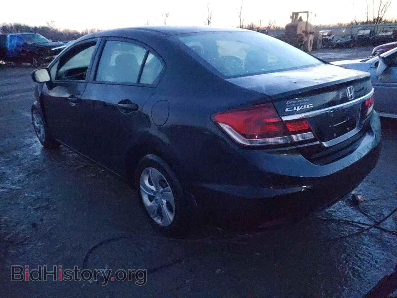 2014 HONDA CIVIC - VIN: 2HGFB2F54EH548705 - Фото 2
