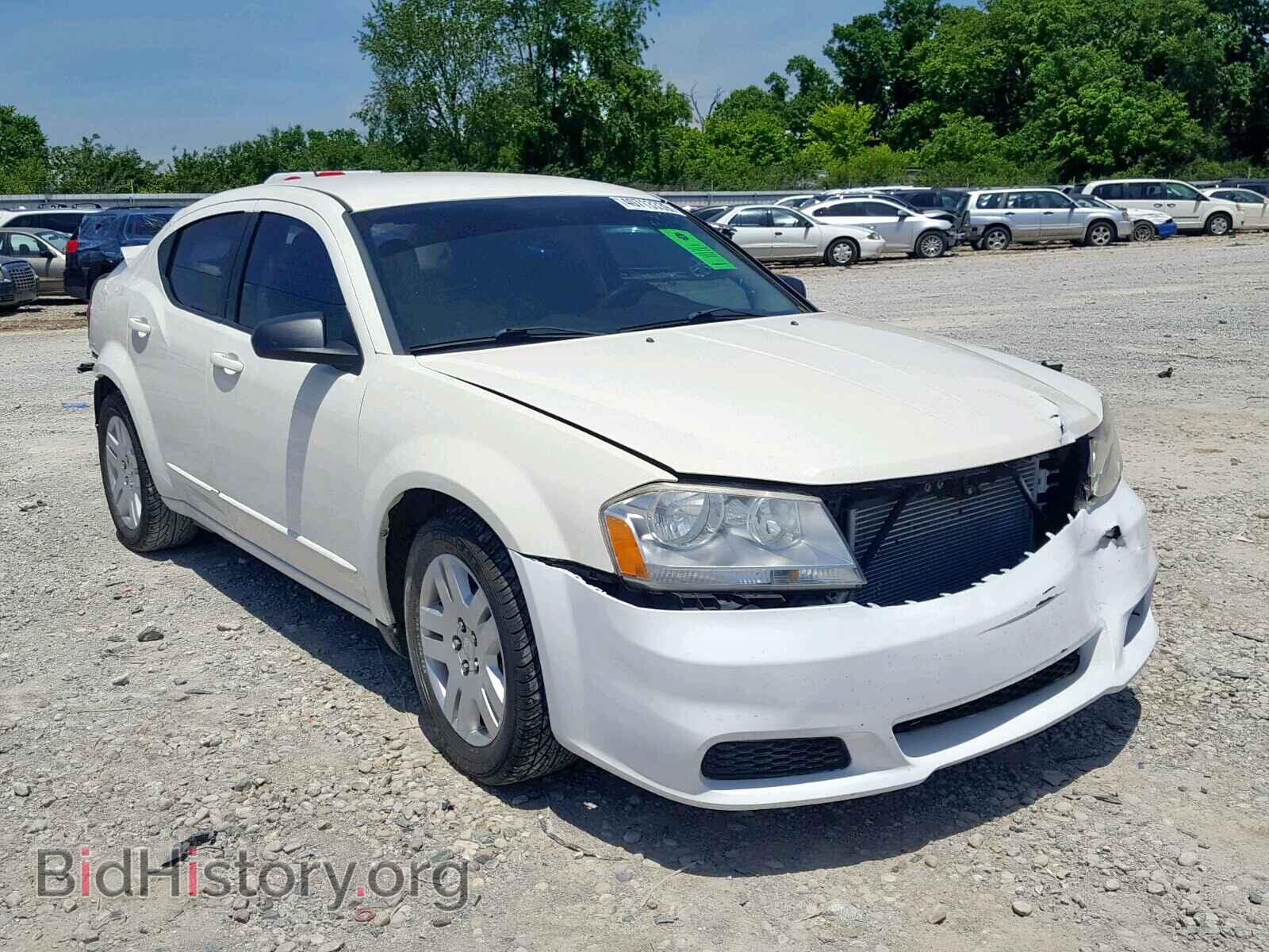 Photo 1C3CDZAB0CN136016 - DODGE AVENGER 2012