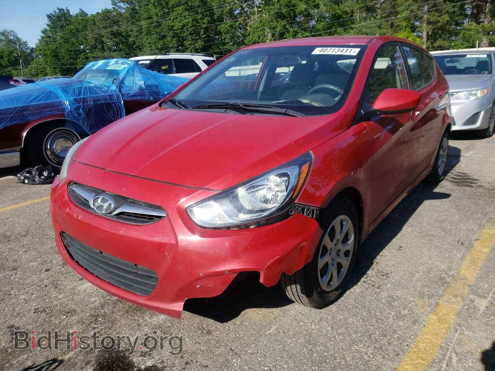 2014 HYUNDAI ACCENT - VIN: KMHCT5AE5EU168143 - Фото 2