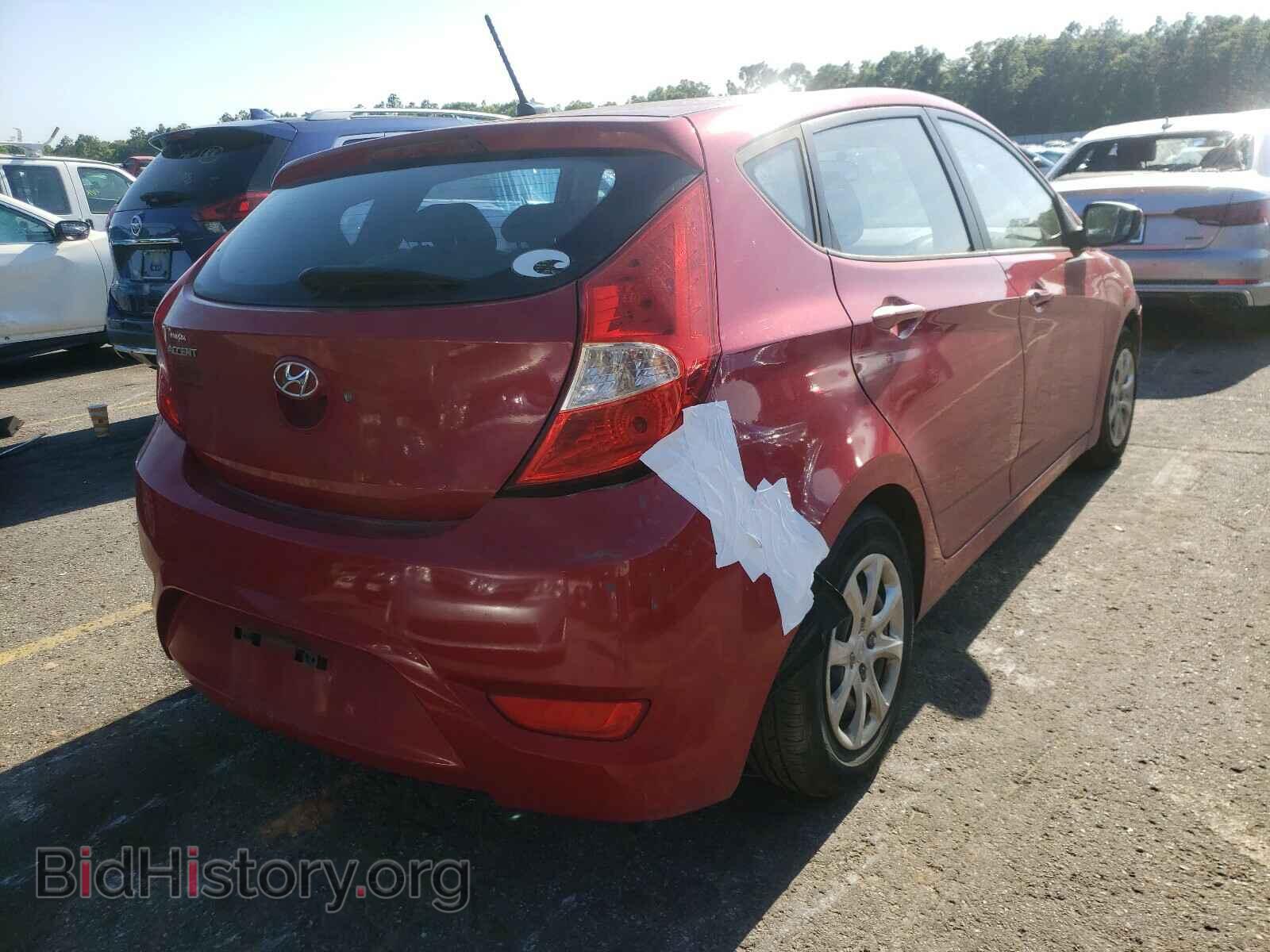 2014 HYUNDAI ACCENT - VIN: KMHCT5AE5EU168143 - Фото 4
