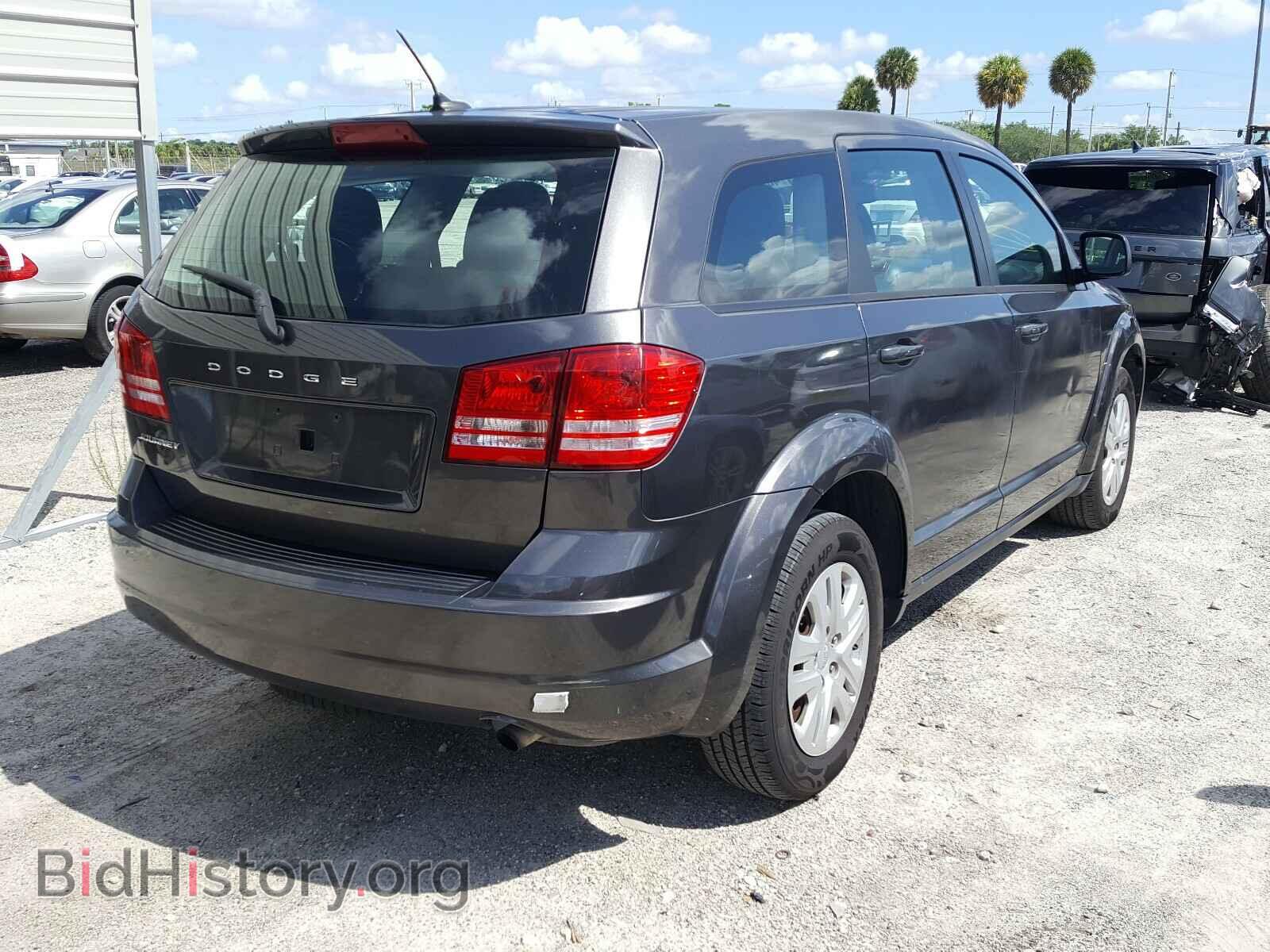 2014 DODGE JOURNEY - VIN: 3C4PDCAB0ET246593 - Фото 4