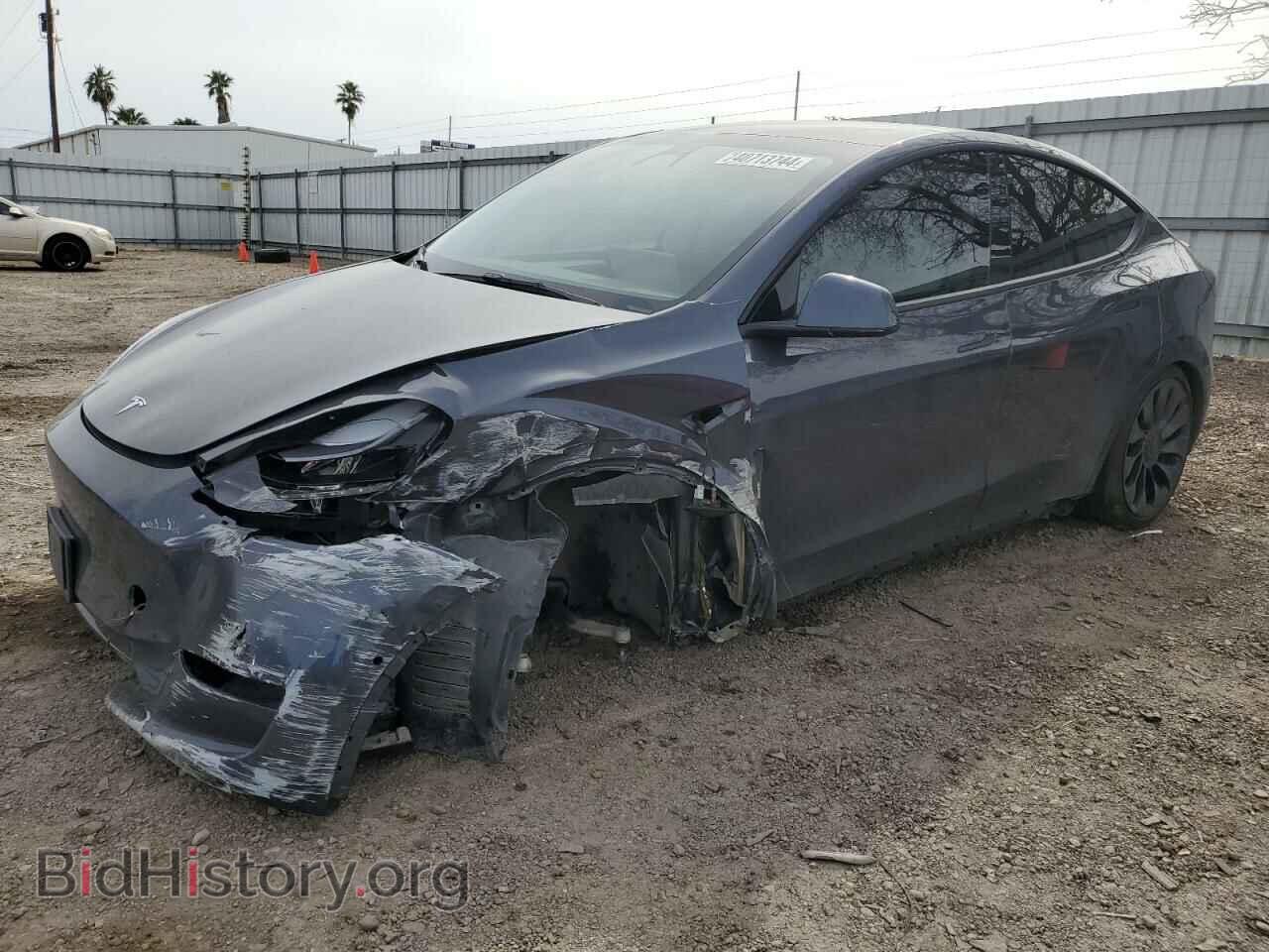 Фотография 7SAYGDEF3NF569407 - TESLA MODEL Y 2022