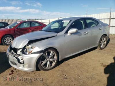 2010 Lexus IS 250, silver — VIN JTHBF5C28A5118513, Copart