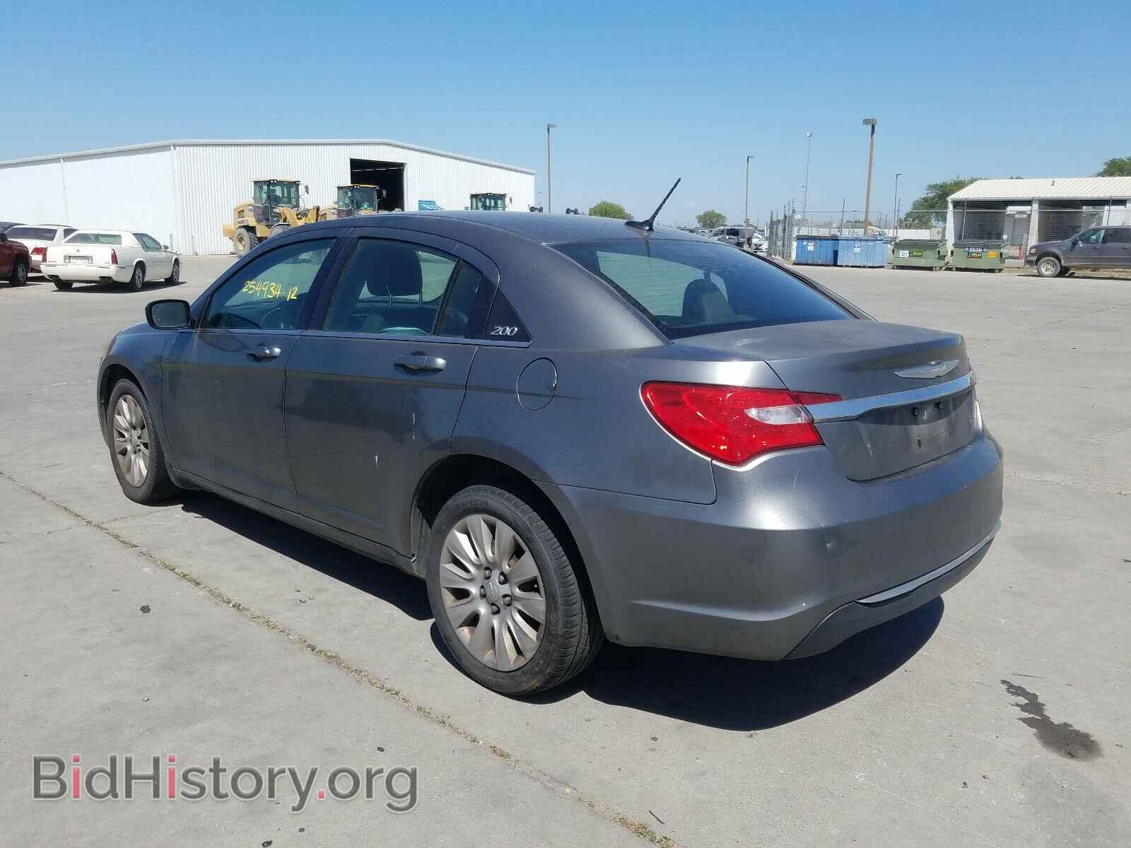 2012 CHRYSLER 200 - VIN: 1C3CCBABXCN144960 - Фото 3