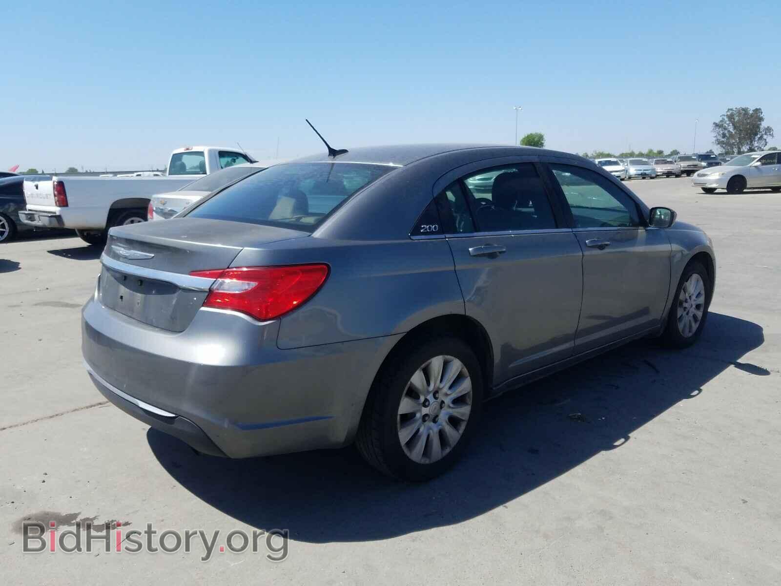 2012 CHRYSLER 200 - VIN: 1C3CCBABXCN144960 - Фото 4